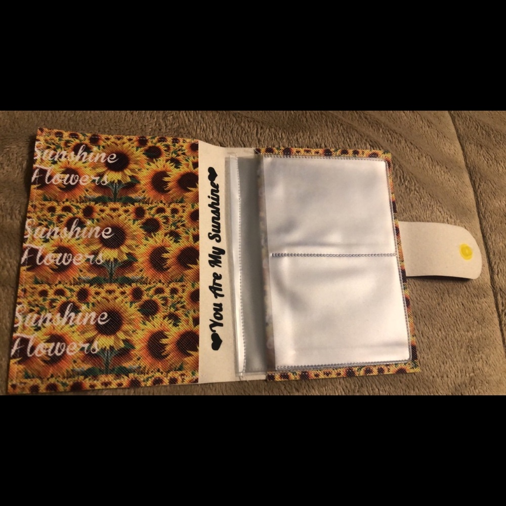 FAUX LETHER WALLET